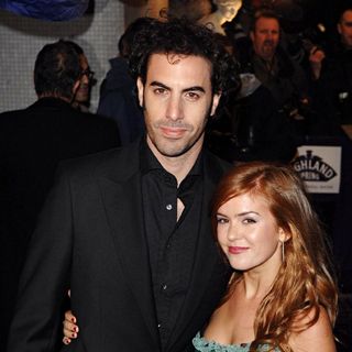 Sacha Baron Cohen, Isla Fisher in The British Comedy Awards - Arrivals