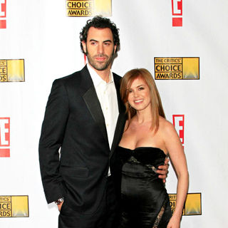 Sacha Baron Cohen, Isla Fisher in The 12th annual Critics Choice Awards