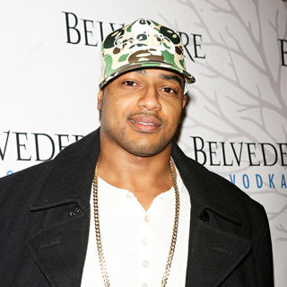 Larry Johnson in Belvedere Vodka hosts an exclusive after-party for Jamie Foxx