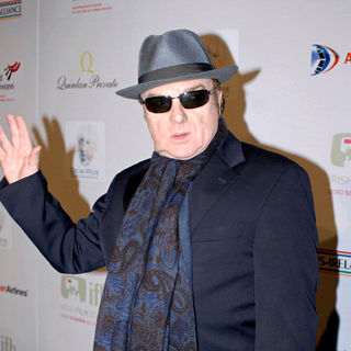 Van Morrison arrives at the US-Ireland Alliance event honoring him - wenn1151302