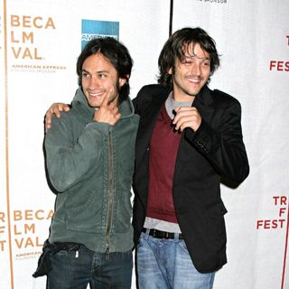 Gael Garcia Bernal, Diego Luna in Tribeca Film Festival Presents "Chavez" Press Conference