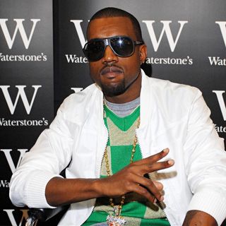 Kanye West in Kanye West at The book Signing for His Mother's Book