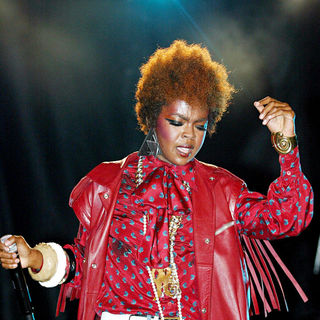 Lauryn Hill in Lauryn Hill performing at 'the 25th annual Martin Luther King jr concert series'