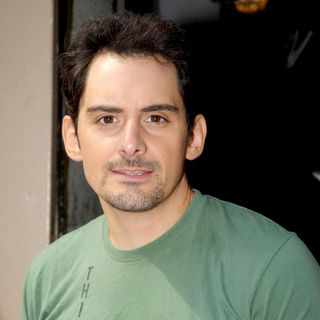 Brad Paisley in Brad Paisley Leaving ABC Studio's After Appearing on 'Live with Regis and Kelly'