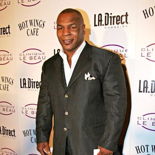 Mike Tyson in Grand Opening of Clinique Le Beau - Laser and Med Spa