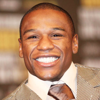 Floyd Mayweather, Jr. in Press Conference at The MGM Grand Garden Arena