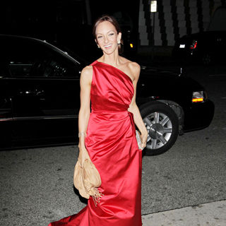 Victoria Duffy in Victoria Duffy Arriving at Mr Chow Restaurant