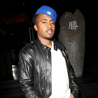 Nas in Nas leaving Katsuya Restaurant