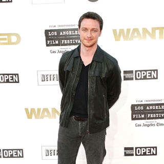James McAvoy in Premiere of 'Wanted'