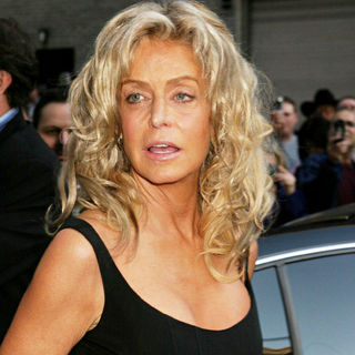 Farrah Fawcett at The 'Late Night With David Letterman' Show