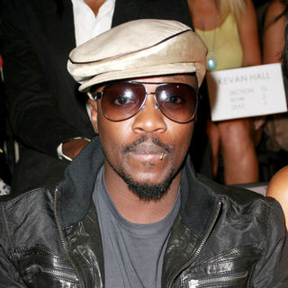 Andre Benjamin in The Kevan Hall 2008 Spring Collection Show