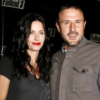 Courteney Cox, David Arquette in Fallout 3 Videogame Launch Party - Arrivals
