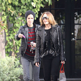 Lindsay Lohan, Samantha Ronson in Samantha Ronson and Lindsay Lohan  out in Beverly Hills