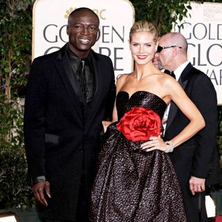 Seal, Heidi Klum in 66th Annual Golden Globe Awards - Red Carpet
