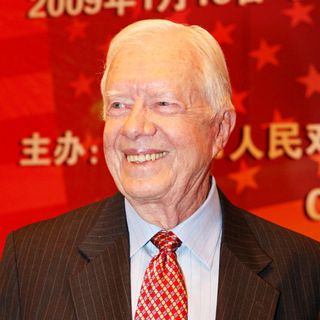 Jimmy Carter in The Opening Ceremony of A Picture Exhibition Marking the 30th Anniversary