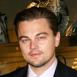 Leonardo DiCaprio at New Armani store opening on 5th Avenue