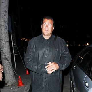 Steven Seagal leaving Mr Chow restaurant - wenn2304445