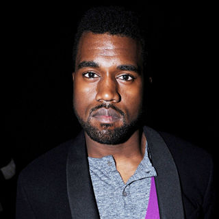 Kanye West in London Fashion Week Autumn/Winter 2009 - Richard Nicoll - Front Row