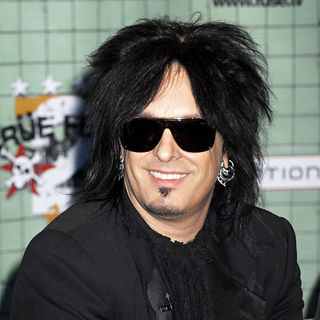 Nikki Sixx in The Crue Fest 2 Line Up Press Conference
