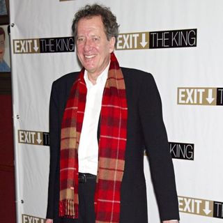 Geoffrey Rush in Opening Night After Party for The Broadway Play "Exit The King" - Press Room