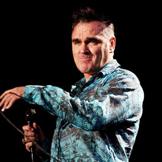 Morrissey in Morrissey Performing Coachella Music Festival 2009 - Day 1