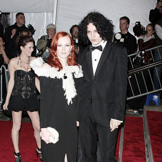 Karen Elson, Jack White in 'The Model As Muse: Embodying Fashion' Costume Institute Gala - Arrivals