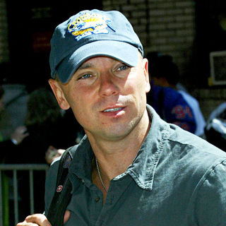 Kenny Chesney in Kenny Chesney outside the Ed Sullivan Theatre for the 'Late Show With David Letterman'