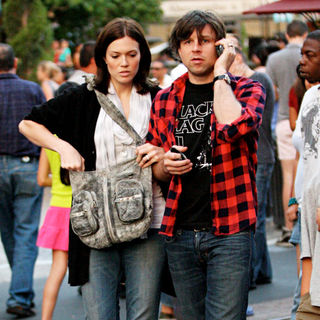 Mandy Moore, Ryan Adams in Mandy Moore and Ryan Adams Visit A Cinema in Hollywood