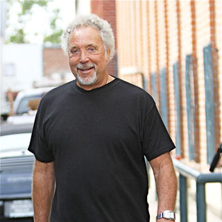 Tom Jones in Tom Jones Leaving a Doctors Office in Beverly Hills