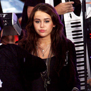 Miley Cyrus in Miley Cyrus performing live on the 'Today Show's Summer Concert Series'