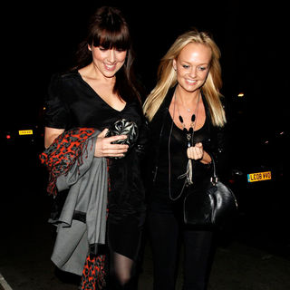 Melanie C, Emma Bunton in A Reunion Meal at The Palm Restaurant