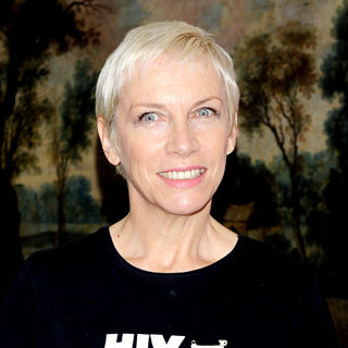 Annie Lennox in Save the Children press conference