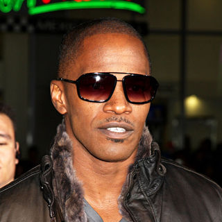 Jamie Foxx in Premiere screening of 'Law Abiding Citizen'