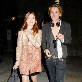 Bonnie Wright, Jamie Campbell Bower in The Vogue Bvlgari 125th Anniversary Party supporting Save the Children