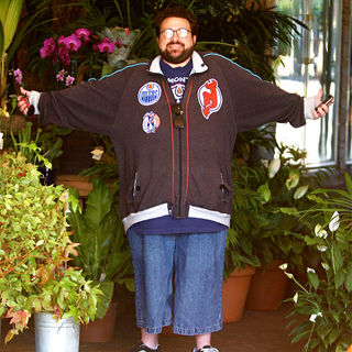 Kevin Smith was spotted getting flowers for his wife in West Hollywood