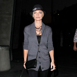 Jaime Pressly Arrives at The Staples Center for UFC Fight Machida vs. Shogun World Light Heavyweight