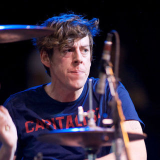 Patrick Carney, The Black Keys in Patrick Carney on Drums Play The Playstation Stage on Day 1 at The 'Voodoo Music Experience'