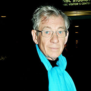 Ian McKellen in NBC studios to appear on 'Late Night with Jimmy Fallon' - wenn2643929