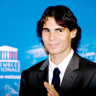 Rafael Nadal in 2008 award by the French Sports Academy