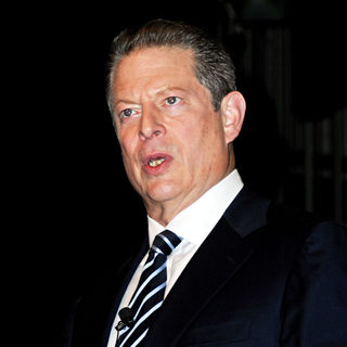 Al Gore in Al Gore Signs Copies of His Book 'Our Choice: A Plan to Solve the Climate Crisis' for Book Soup