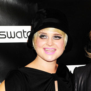 Kelly Osbourne in Swatch Times Square flagship store grand re-opening and 26 years of style celebration