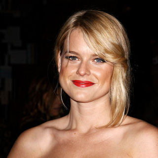 Alice Eve in Prada book launch cocktail party