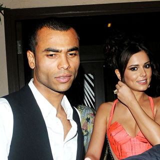 Ashley Cole, Cheryl Cole in Celebrate Sarah Harding and Kimberley Walsh's birthday