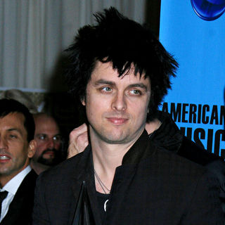 Billie Joe Armstrong, Green Day in 2009 American Music Awards - Press Room