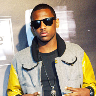 Fabolous in Rihanna's album release party for her new Album ' Rated R '