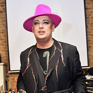 Boy George in Get Tested! charity performance