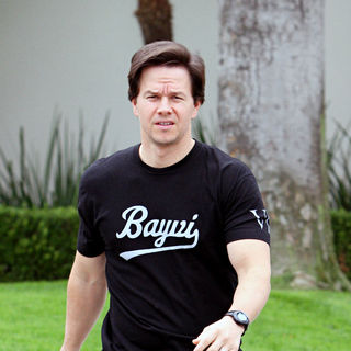 Mark Wahlberg in Mark Wahlberg leaving the Good Shepherd Catholic Church in Beverly Hills