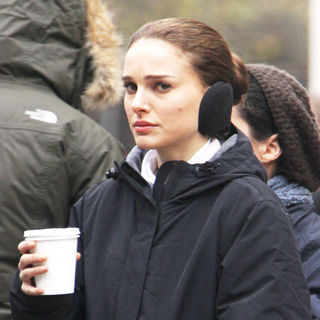 Natalie Portman in On the set of the Black Swan