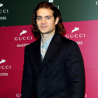 Henry Cavill in Grand Prix Masters Gucci Photocall