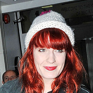 Florence Welch, Florence and the Machine in Florence Welch of Florence And The Machine leaving BBC Radio 1 studios